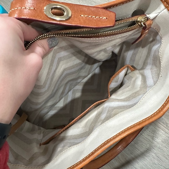 Dooney & Bourke Pebble Embossed Leather Shelby Shopper Handbag - Picture 13 of 15